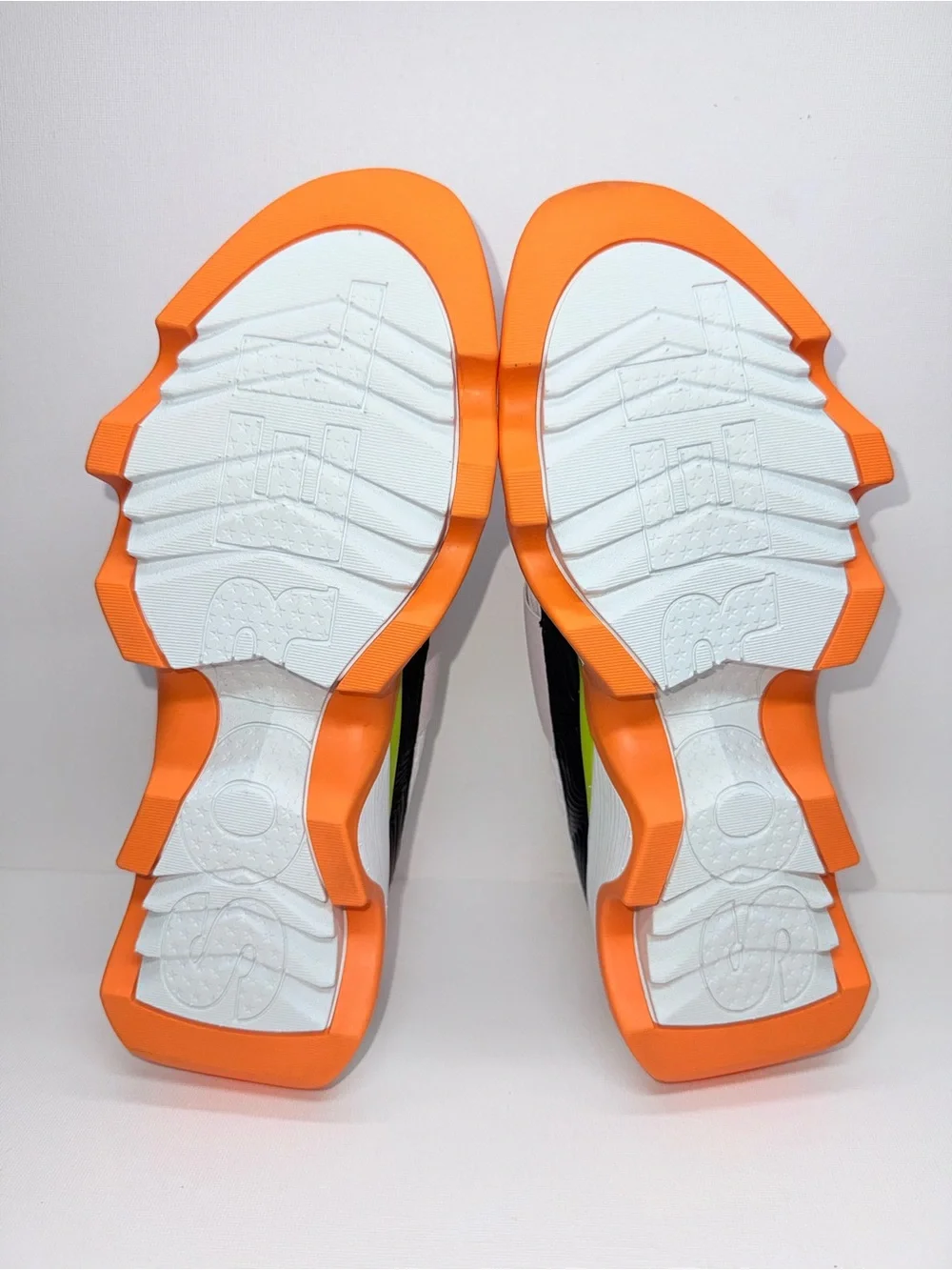 SOREL KINETIC IMPACT II Slip-On Sneakers with Orange, Neon Yellow & Black